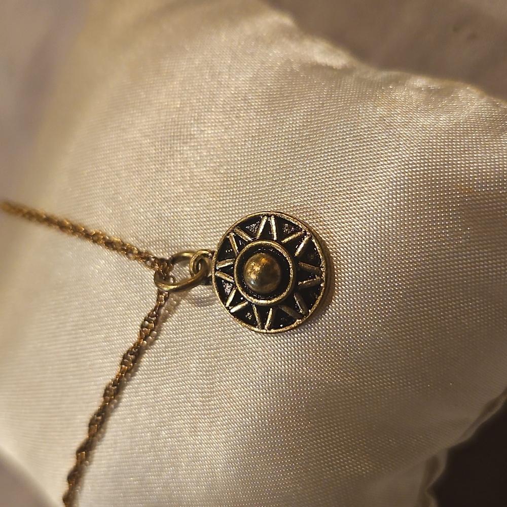 Sun Dial Necklace